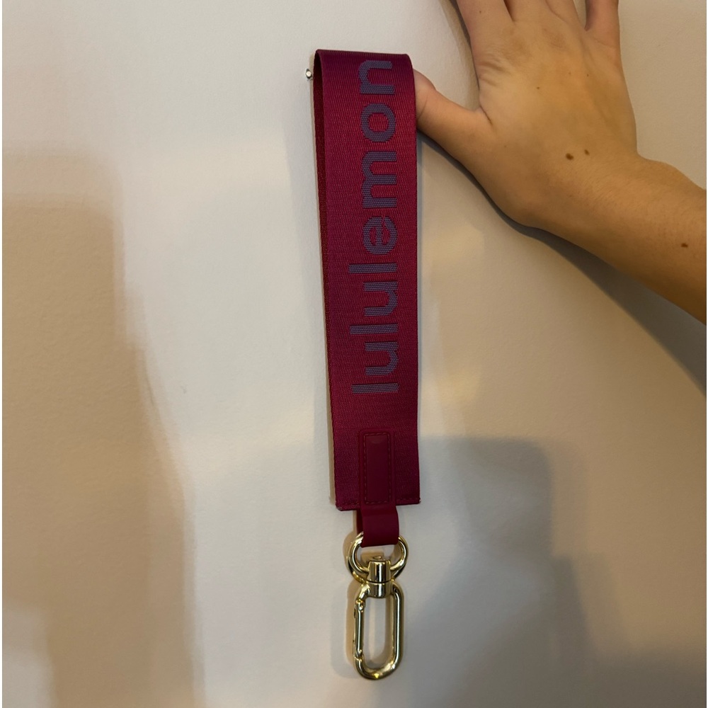 Lululemon keychain